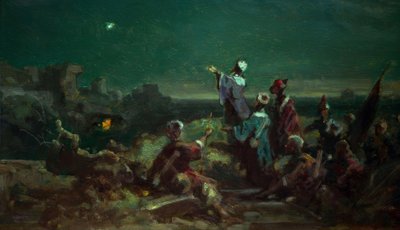 The Star of Bethlehem by Carl Spitzweg
